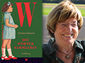 Buchcover Die Wörtersammlerin – im Hintergrund die Autorin Dietlind Köhncke