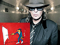 Werk von Udo Lindenberg und Portrait des Künstlers